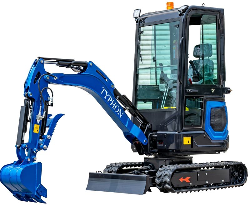 TYPHON 18 FLEX PRO 1.8 Ton Mini Excavator USA with 12 attachments TYPHON 18 FLEX PRO 1.8 Ton Mini Excavator USA with 12 attachments