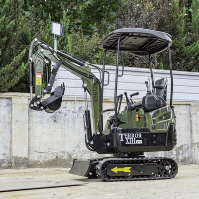 TYPHON TERROR XIII PRO Mini Excavator – 1.3 Ton Trench Digger with