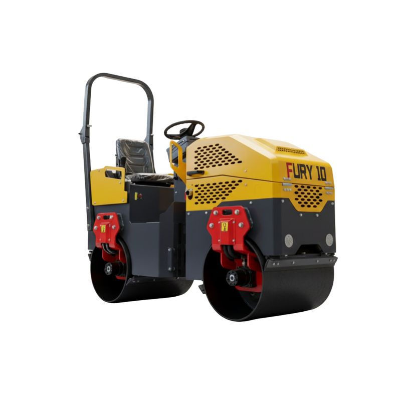 TYPHON Fury 10 Mini Road Roller 1Ton Hydraulic oil B&S 13.5hp gas USA air-cooled TYPHON Fury 10 Mini Road Roller 1Ton Hydraulic oil B&S 13.5hp gas USA air-cooled