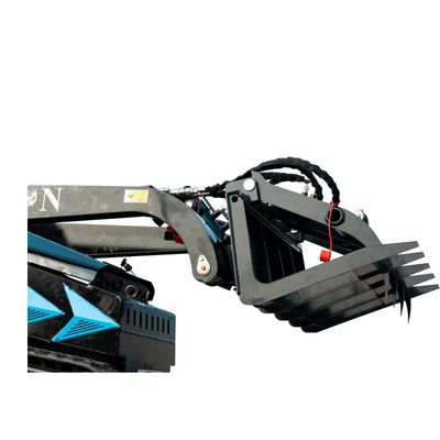 Hydraulic Wood Grabber Attachment Mini Skid Steer TYPHON STOMP X1300 &amp; STOMP 509