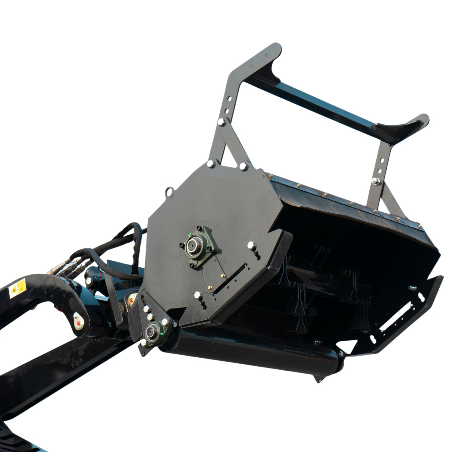 New TYPHON STOMP X1300 & STOMP 509 Mini Skid Steer Forestry Mulcher Attachment New TYPHON STOMP X1300 & STOMP 509 Mini Skid Steer Forestry Mulcher Attachment