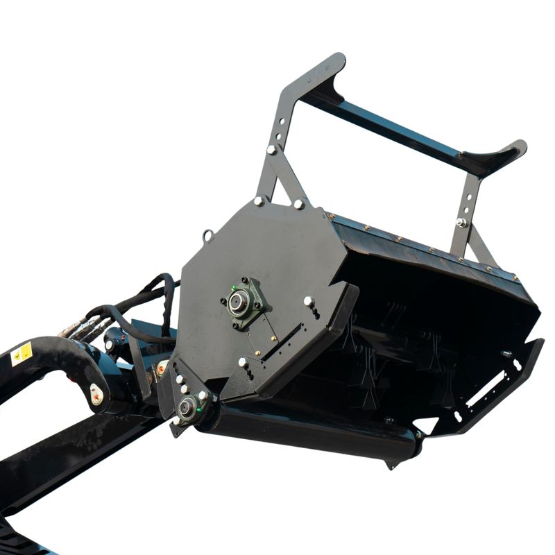 New TYPHON STOMP X1300 & STOMP 509 Mini Skid Steer Forestry Mulcher Attachment New TYPHON STOMP X1300 & STOMP 509 Mini Skid Steer Forestry Mulcher Attachment