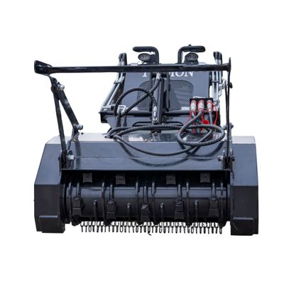 Heavy Duty Mini Skid Steer Mulcher 835mm 19-Tooth Attachment for TYPHON Loaders