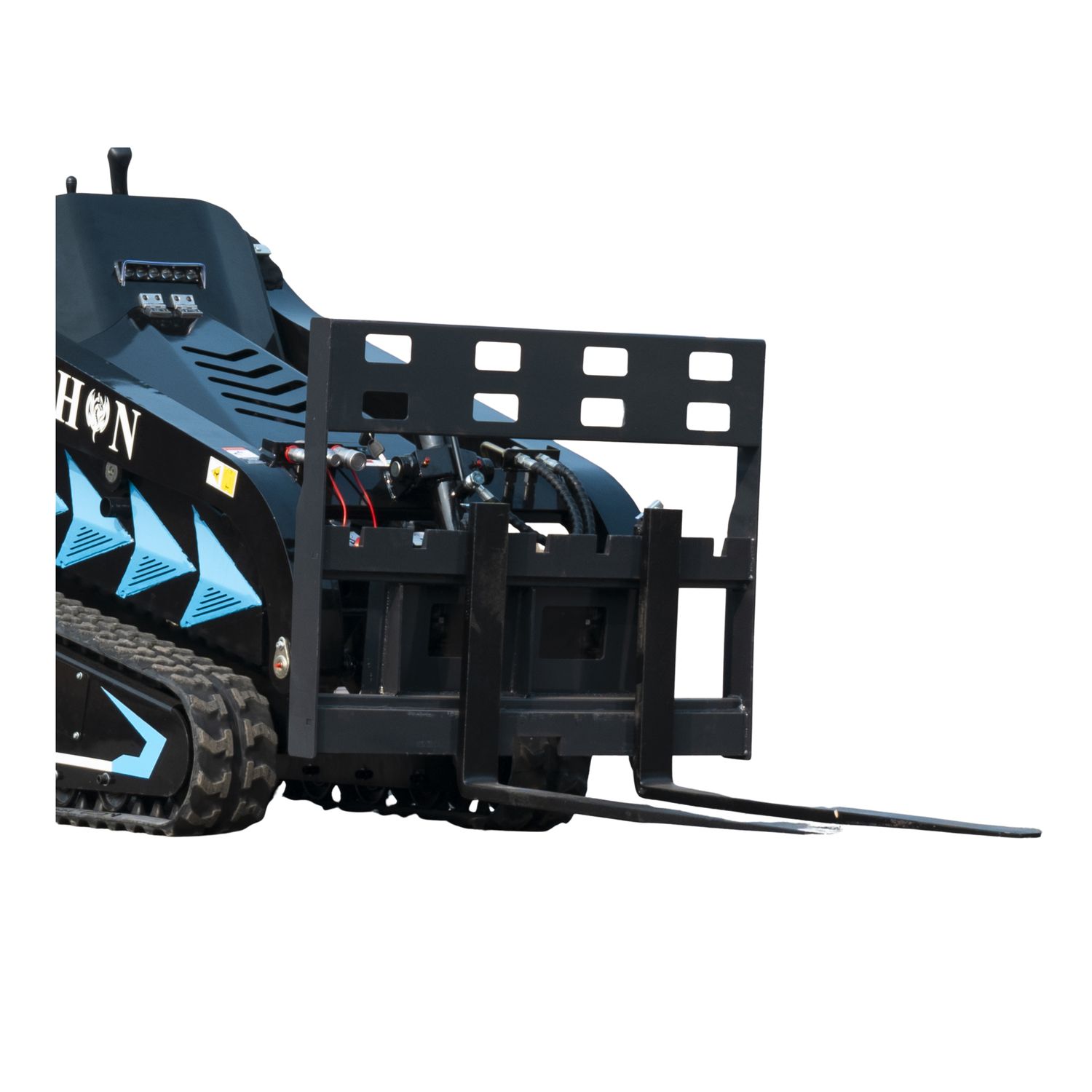1000mm Pallet Fork & Hay Frame Attachment for TYPHON STOMP X1300 & STOMP 509 Mini Skid Steers