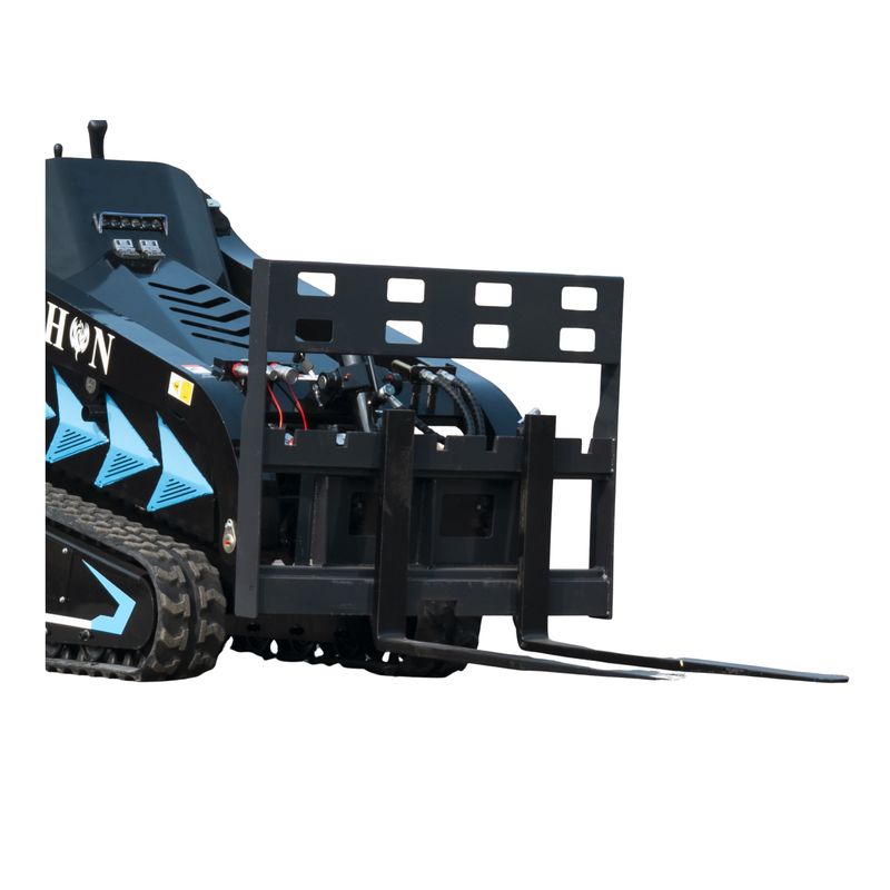 1000mm Pallet Fork & Hay Frame Attachment for TYPHON STOMP X1300 & STOMP 509 Mini Skid Steers 1000mm Pallet Fork & Hay Frame Attachment for TYPHON STOMP X1300 & STOMP 509 Mini Skid Steers