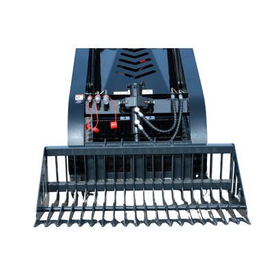 Top Compact & Mini Excavator Diggers- TYPHON Machinery Landscaping Skeleton Rock Bucket for TYPHON STOMP X1300 & STOMP 509 Mini Skid Steers