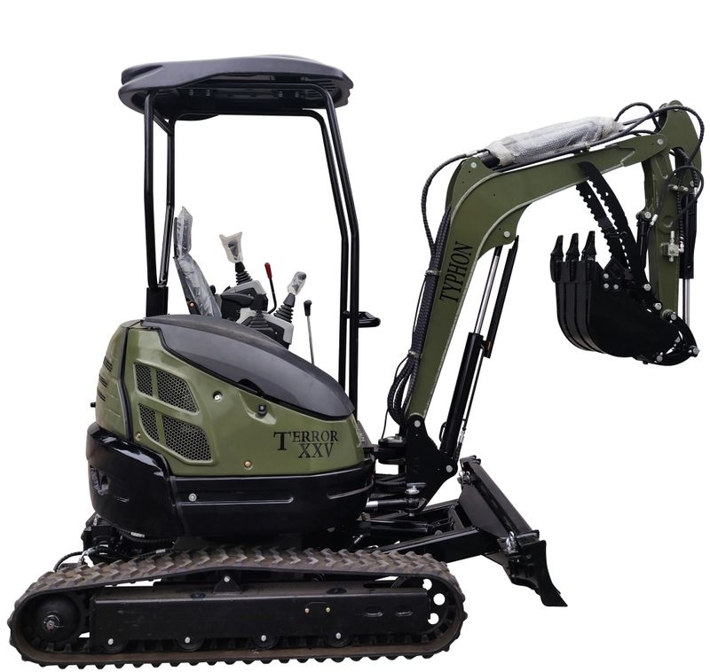 TYPHON TERROR XXV 2.5 Ton Mini Excavator KUBOTA Diesel Engine USA TYPHON TERROR XXV 2.5 Ton Mini Excavator KUBOTA Diesel Engine USA