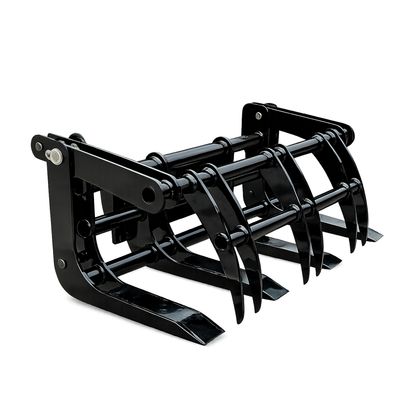TYPHON Skoop Heavy-Duty Wheel Loader Log Grapple 295 lbs Robust Log & Brush Handler with 6+4 Tine Grip TYPHON Skoop Heavy-Duty Wheel Loader Log Grapple 295 lbs Robust Log & Brush Handler with 6+4 Tine Grip