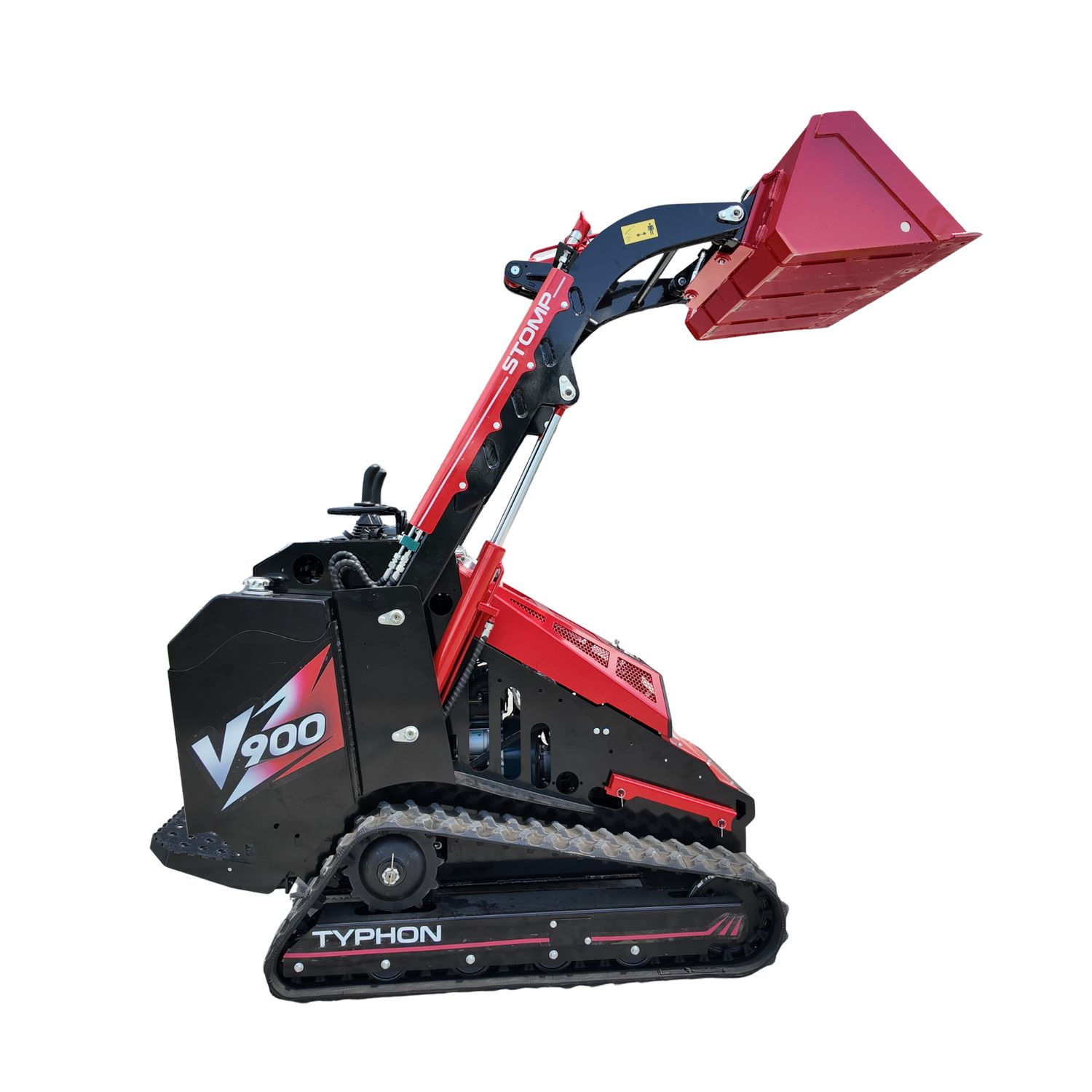TYPHON STOMP V900 Mini Track Loader  Featuring Dual Auxiliary Hydraulics & Kubota D1105 Engine