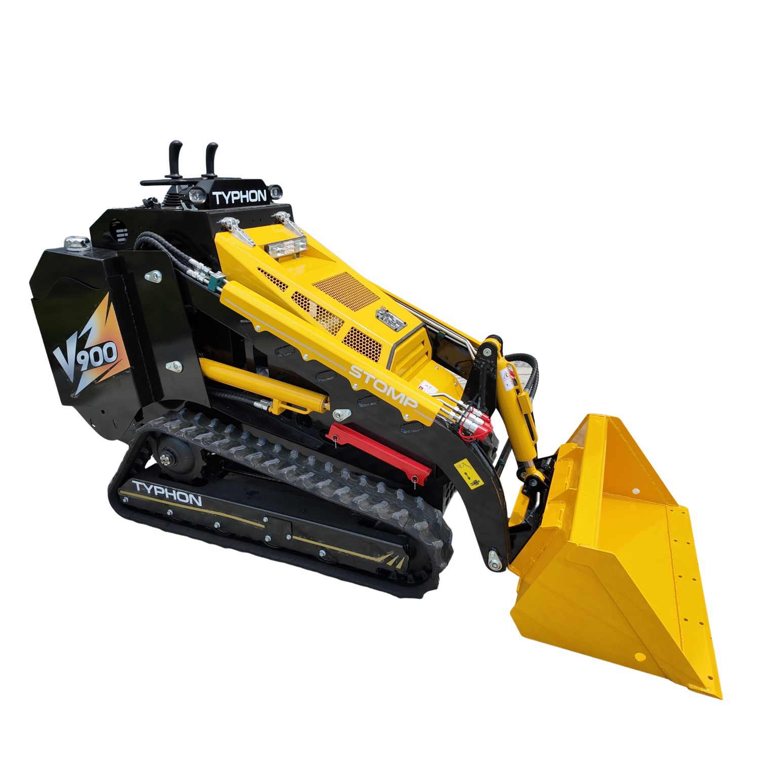 Brand New  TYPHON STOMP V900  1.4-Ton Compact Track Loader with 25HP Kubota Diesel Engine 1,102 lb Max Load