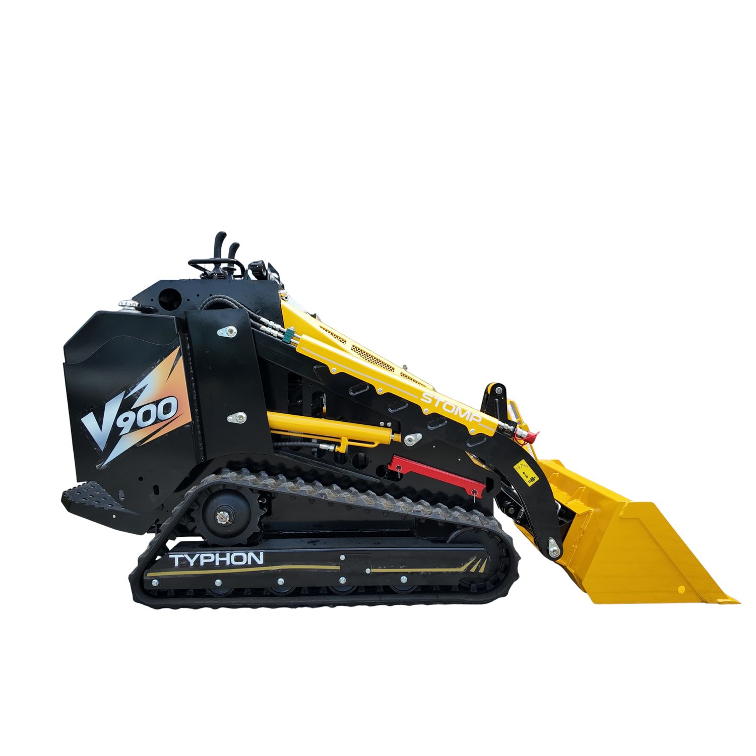 TYPHON STOMP V900  1.4-Ton Compact Track Loader with 25HP Kubota Diesel Engine 1,102 lb Max Load