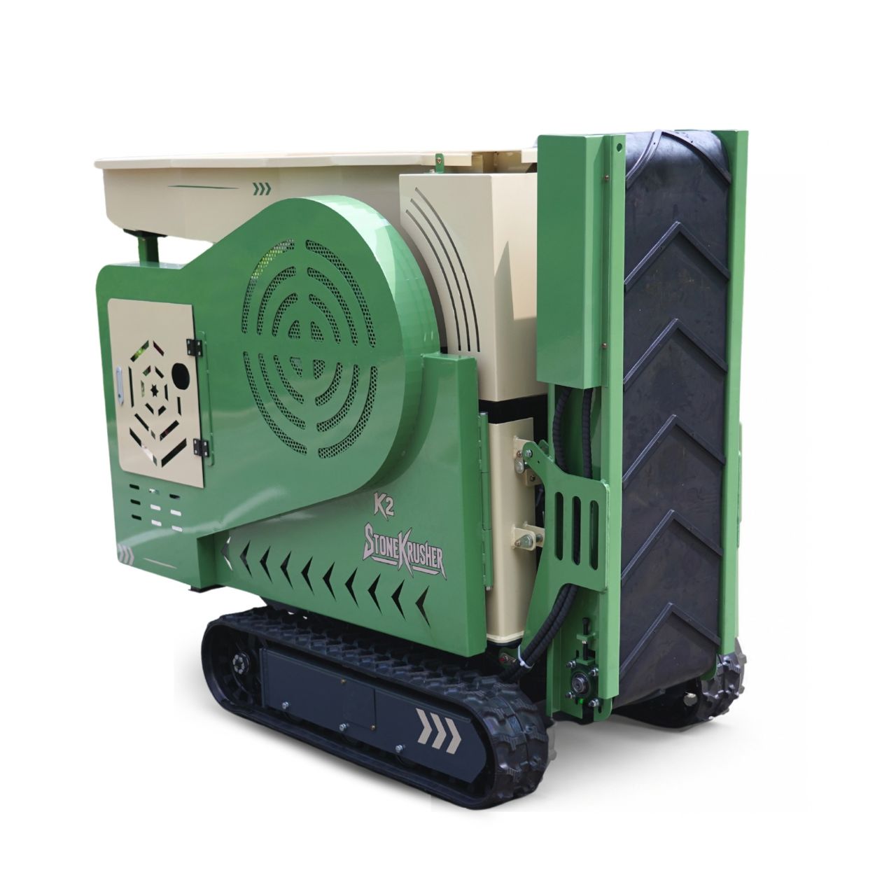TYPHON STONEKRUSHER K2  Konstructz Series Tracked Jaw Crusher 22.1 HP Honda GX690 Heavy-Duty Rock &amp; Concrete