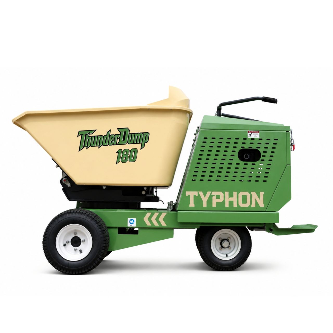 TYPHON THUNDERDUMP 180 Wheeled Dumper Konstructz Series Honda GX390 2,866 lb Capacity