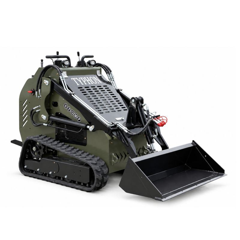 TYPHON STOMP 502 PRO Mini Skid Steer Loader - 22.1HP Honda GX690 V-Twin, Air-Cooled, 3-pump, 3-valve TYPHON STOMP 502 PRO Mini Skid Steer Loader - 22.1HP Honda GX690 V-Twin, Air-Cooled, 3-pump, 3-valve