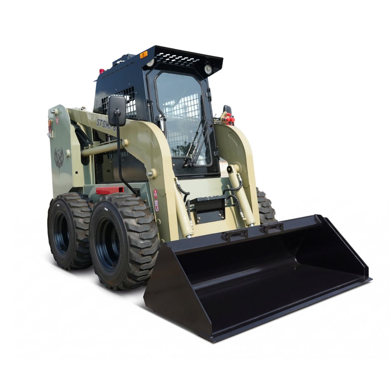 TYPHON STOMP 65 4WD 8,000 lb 74 HP Skid Steer Loader PROPACT Series, Cummins Diesel, High-Flow Italian PWG Hydraulics &amp; 2,200 lb Rated Load