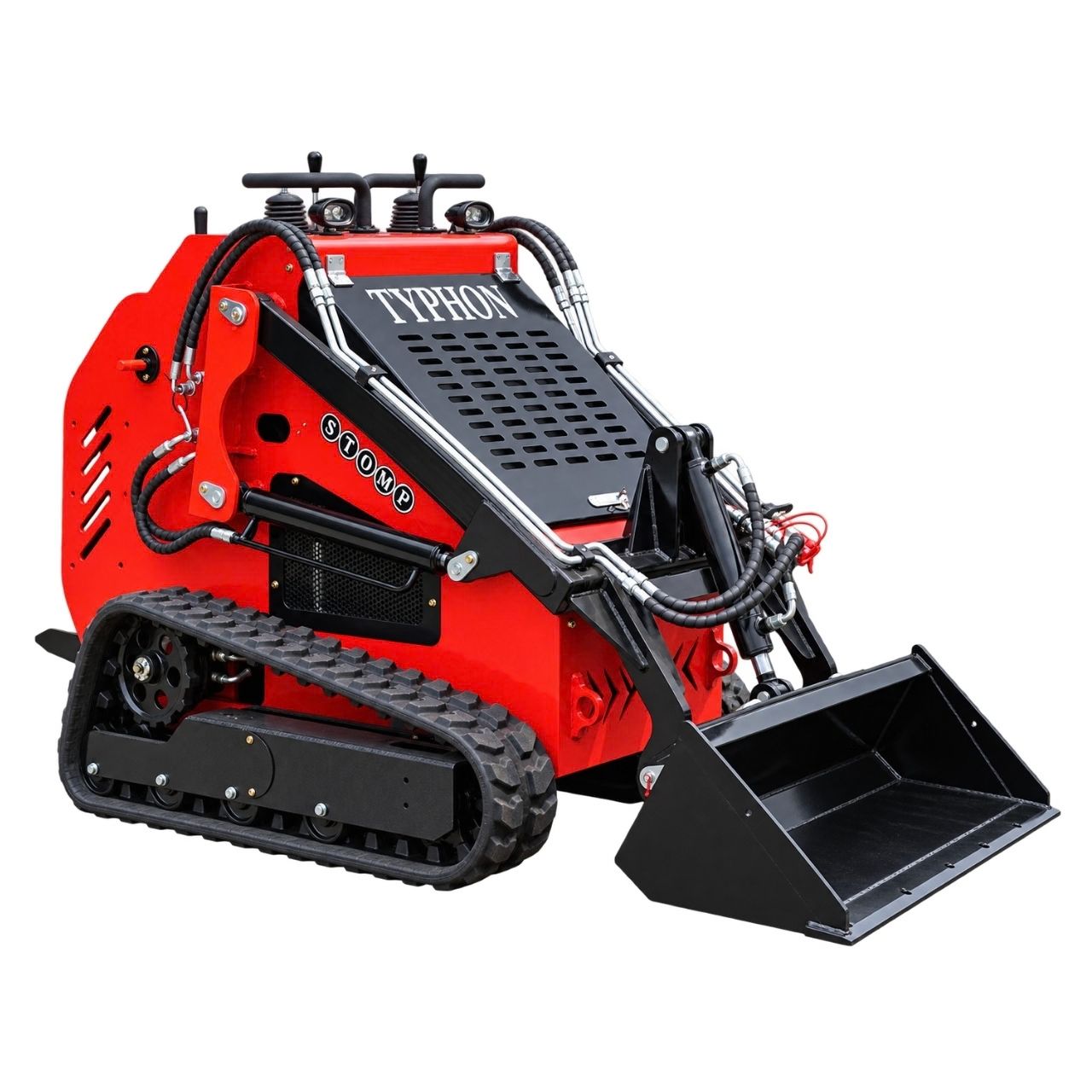 TYPHON STOMP 501 PRO Compact Skid Steer Loader - 23 HP at 3600 RPM Briggs &amp; Stratton EPA Certified Engine with 992 lb of Maximum Lifting Force