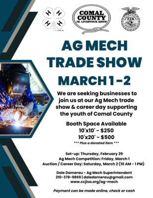 Ag Mech Trade Booth