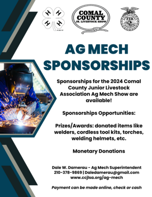 Ag Mech Sponsorships
