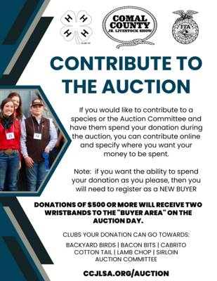 Contribute to Auction
