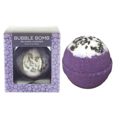 Relaxing Lavender Bubble Bath Bomb