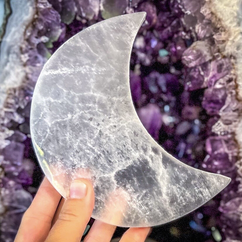 Selenite Moon