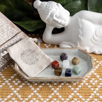Chakra Worry Crystal Stones Set