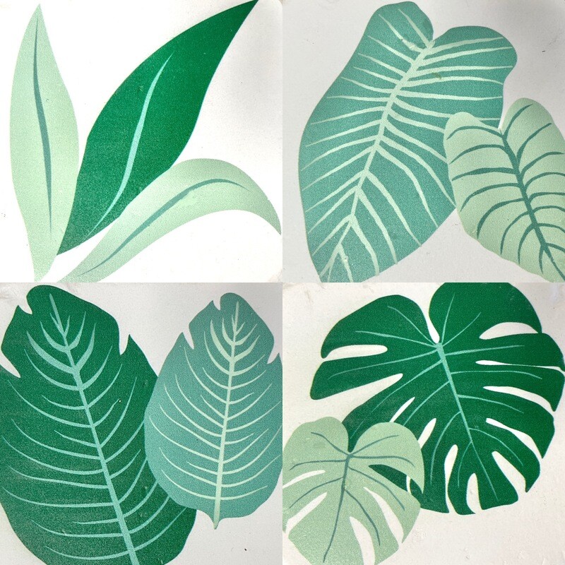 Coasters-Leaves