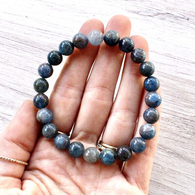 Blue Apatite Bracelet