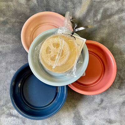 Round Metal Soap Dish