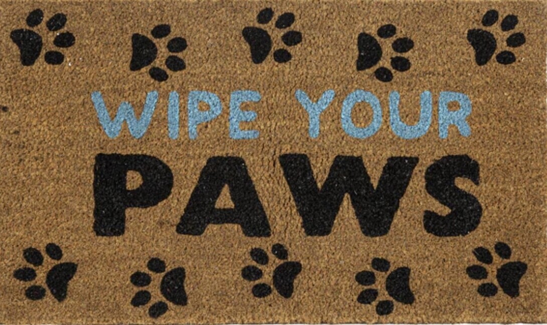 Wipe Your Paws Door Mat
