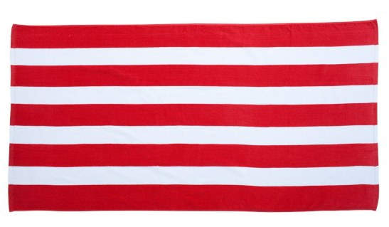Beach Towel-Red