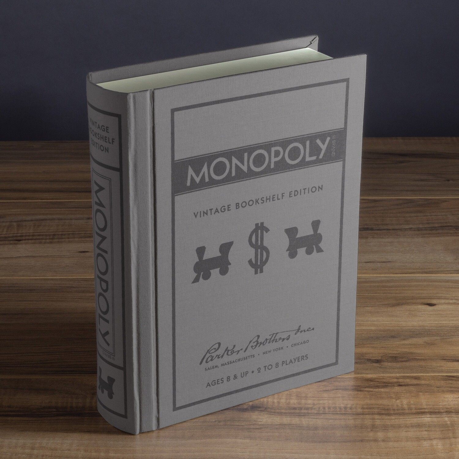 Monopoly Bookshelf Game