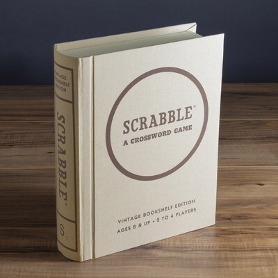 Scrabble Bookshelf Game