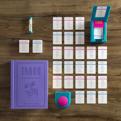 Taboo Bookshelf Game