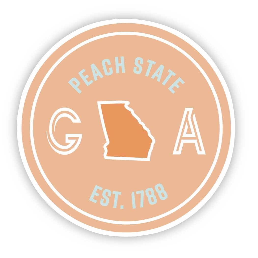 Georgia Waterproof Vinyl Sticker