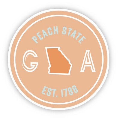 Georgia Waterproof Vinyl Sticker