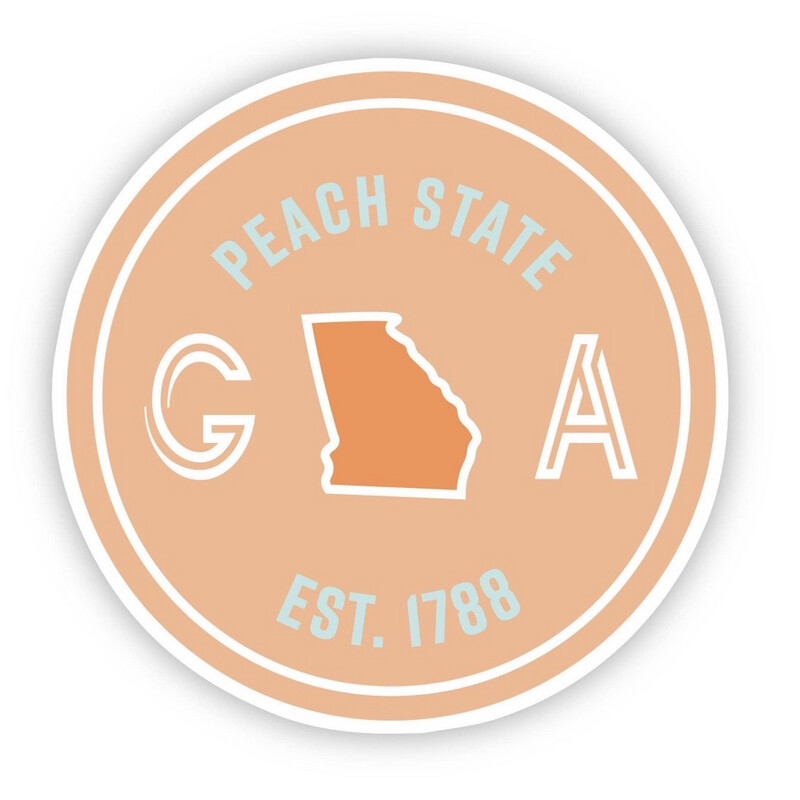 Georgia Waterproof Vinyl Sticker