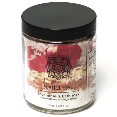 Scarlet Rose Coconut Milk Bath Soak