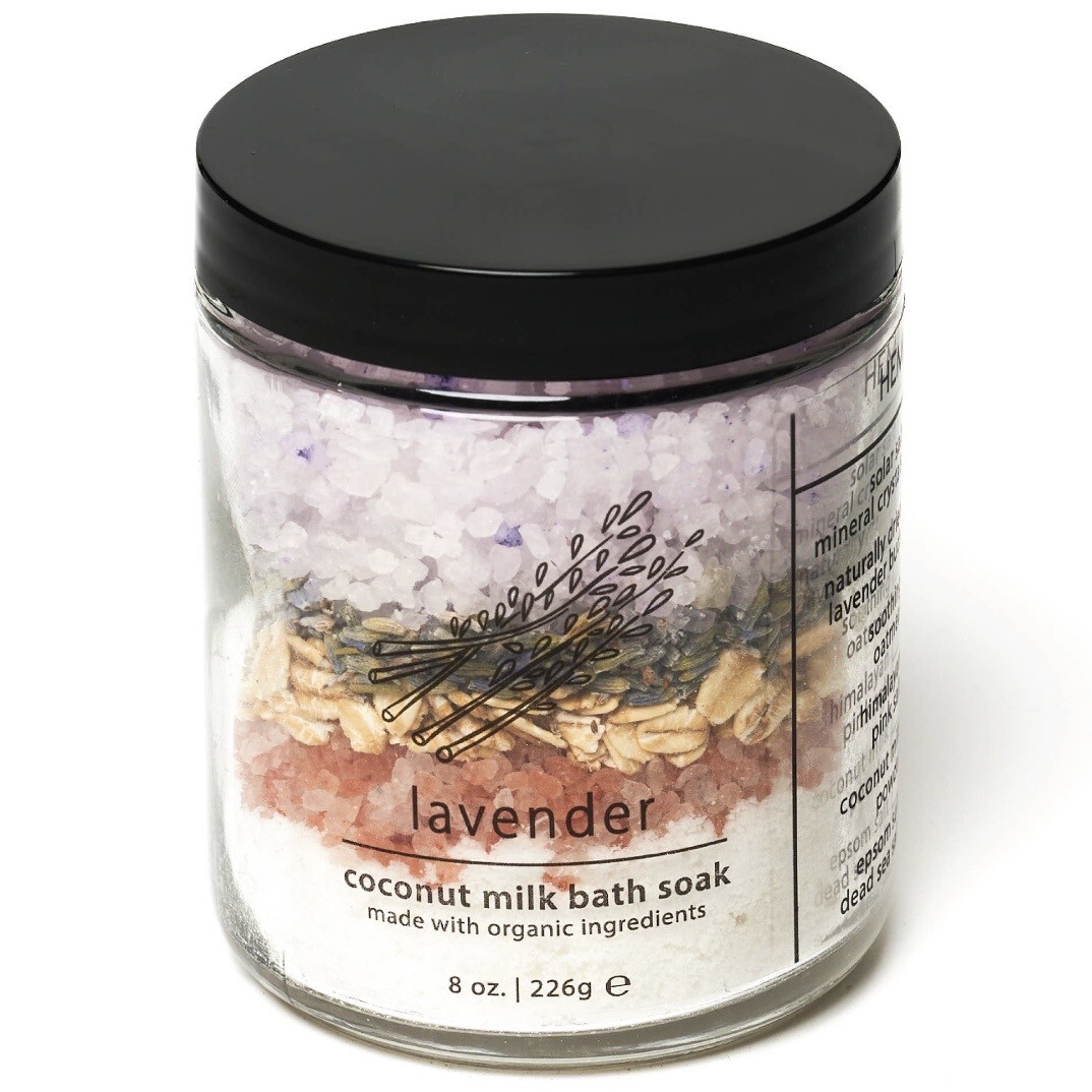 Lavender Coconut Milk Bath Soak