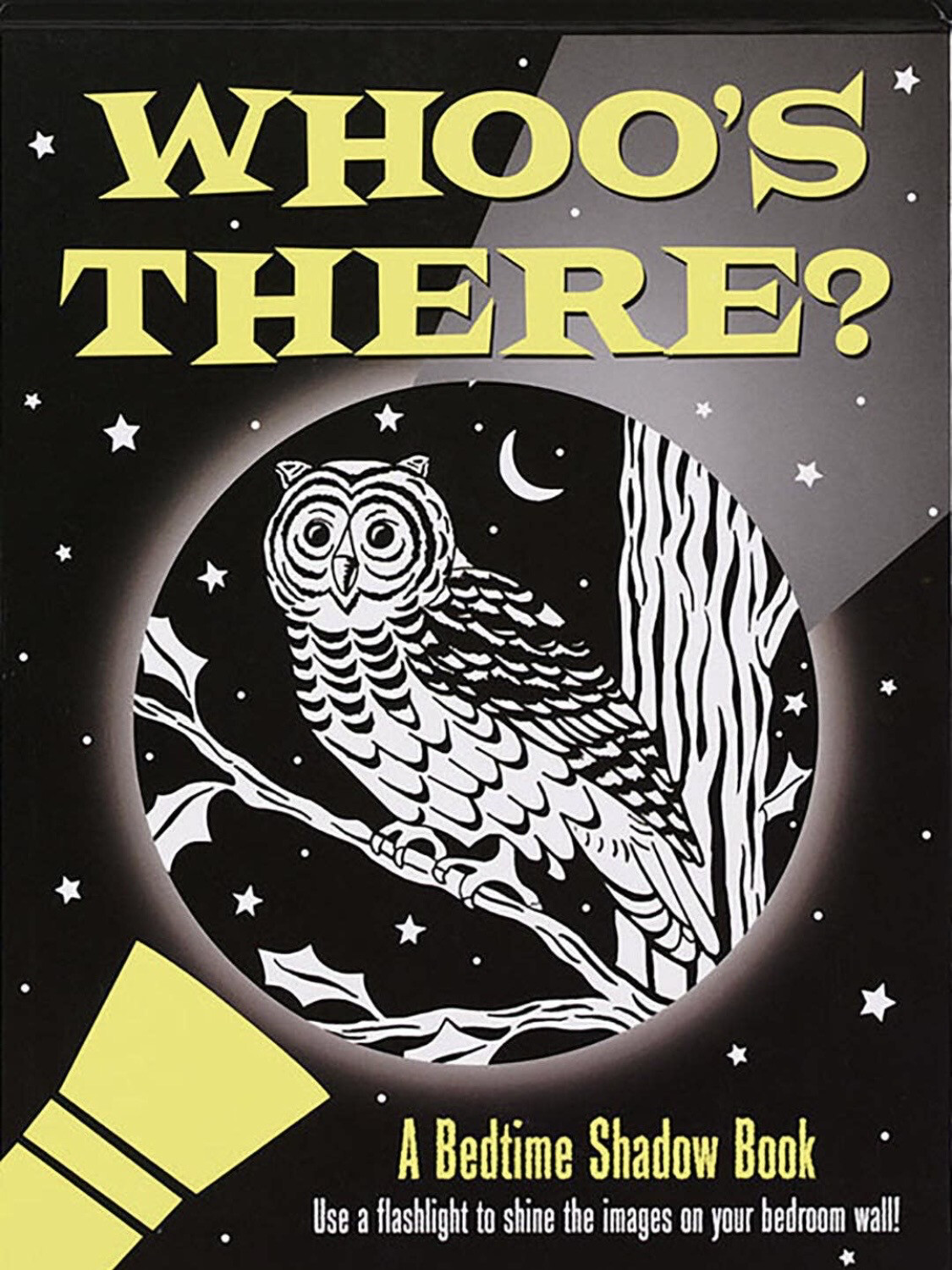 Whoo’s There Bedtime Shadow Book