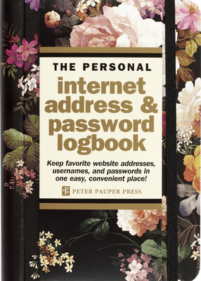 Internet, Address, &amp; Password Logbook