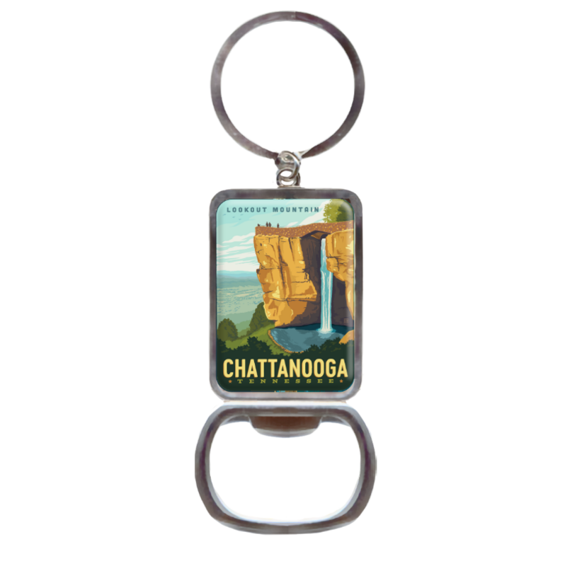 Rock City Keychain Bottle Opener