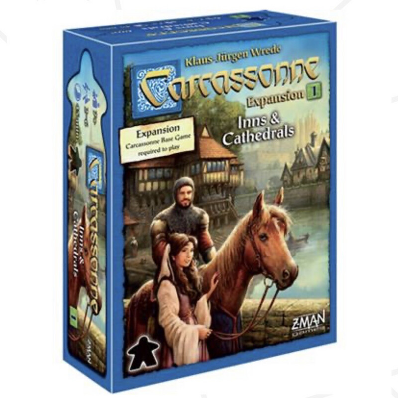 Carcassonne Inns And Cathedrals Expansion Game