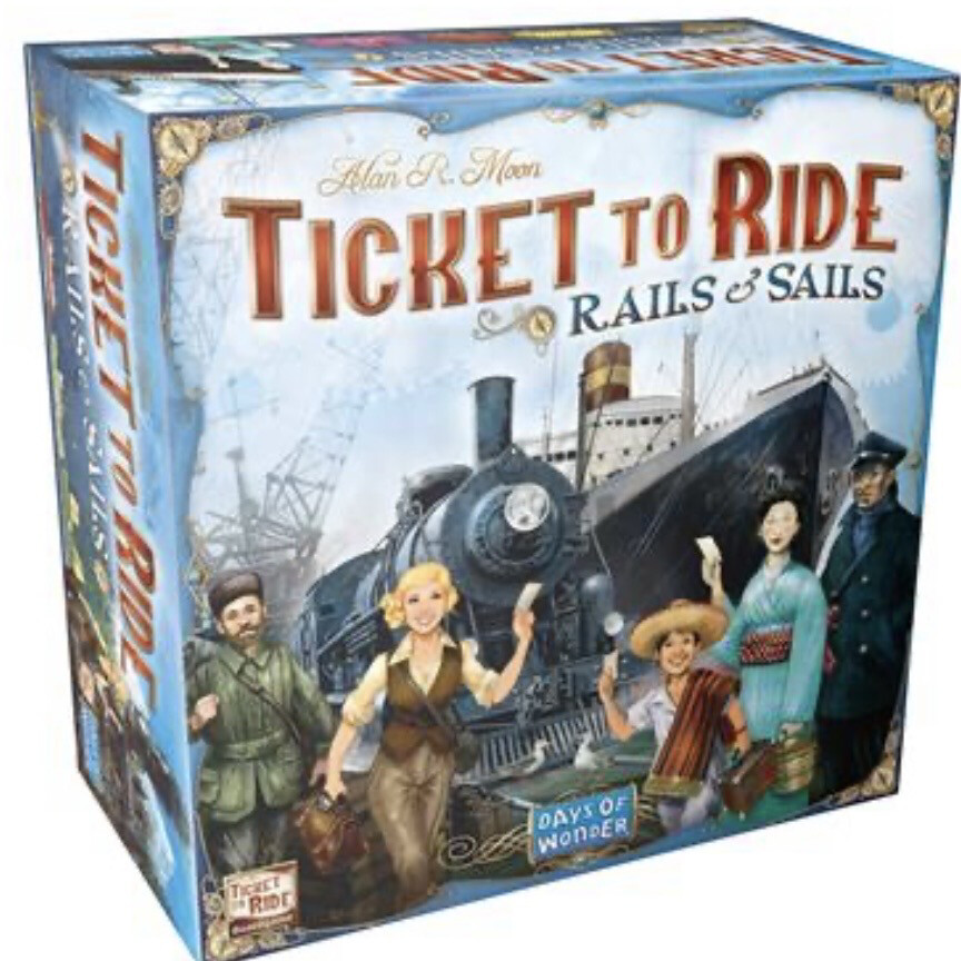 Ticket To Ride Rails &amp; Sails Game