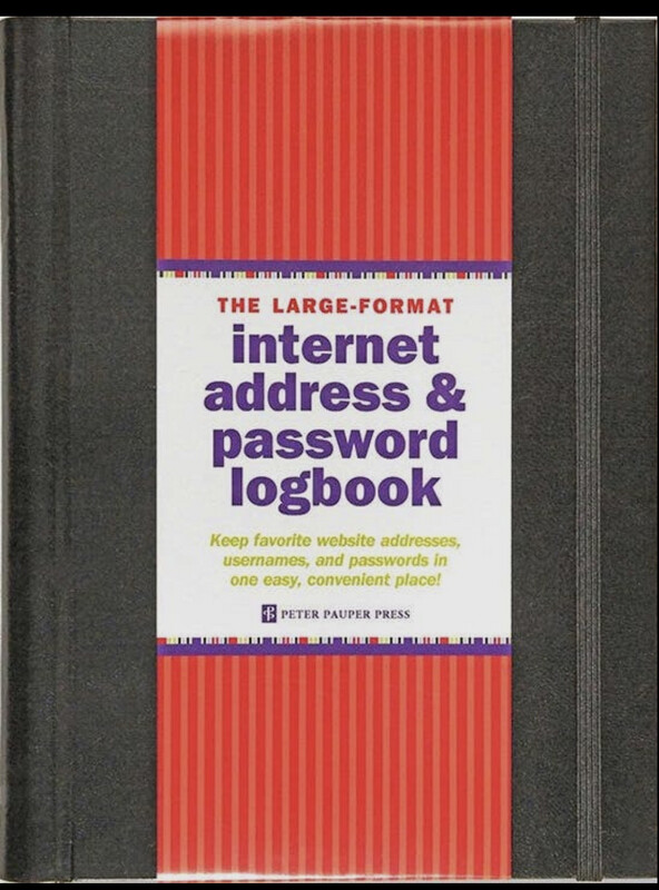 XL Black Internet, Address &amp; Password Book
