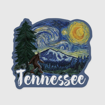 Tennessee Big Foot Sticker