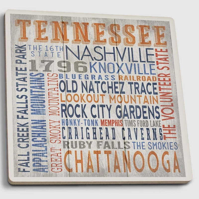 Rustic Tennessee Coasters