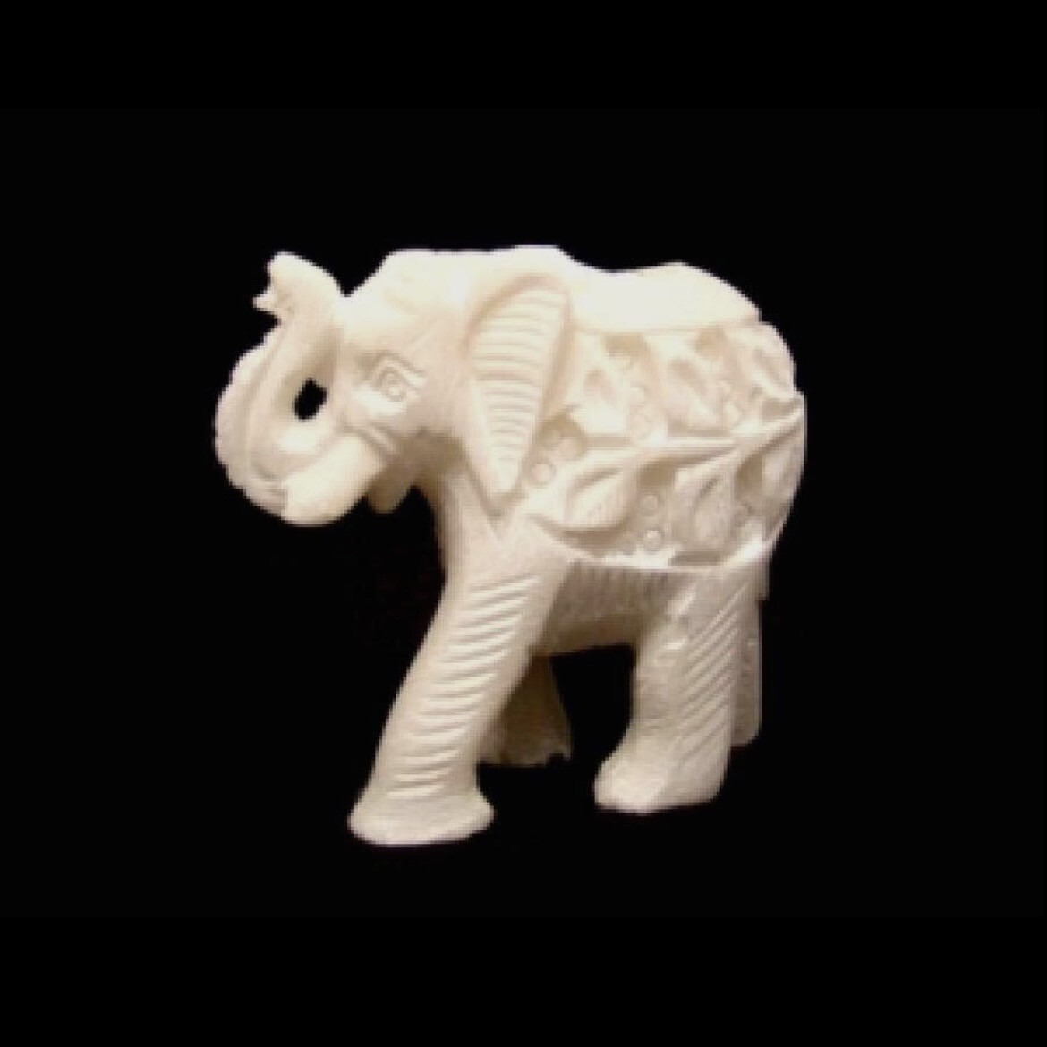 Stone Elephant Incense Burner, Cone &amp; Stick