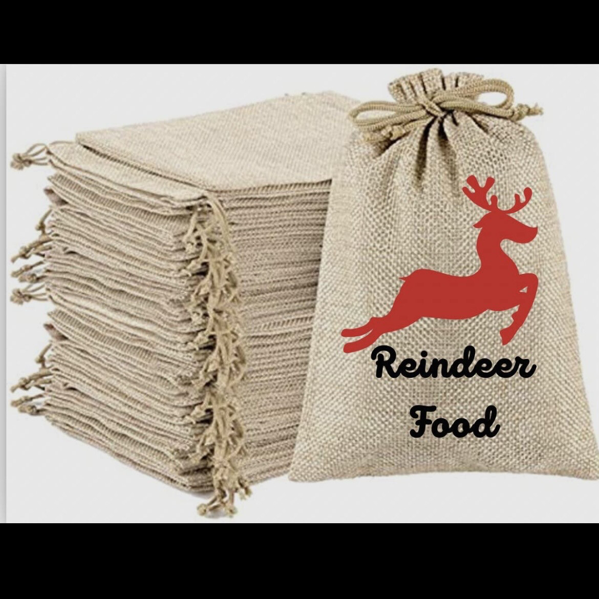 Reindeer Food Bags
