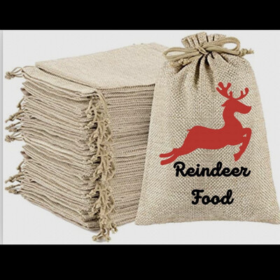 Reindeer Food Bags